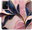 Pouzdro Pink Leaves pro Xiaomi 11T / 11T Pro