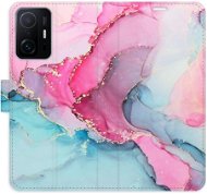 iSaprio flip pouzdro PinkBlue Marble pro Xiaomi 11T / 11T Pro - Phone Cover