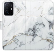 iSaprio flip pouzdro SilverMarble 15 pro Xiaomi 11T / 11T Pro - Phone Cover