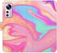 iSaprio flip pouzdro Abstract Paint 07 pro Xiaomi 12 / 12X - Phone Cover
