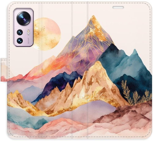 iSaprio flip pouzdro Beautiful Mountains pro Xiaomi 12 / 12X - Phone Cover - Main image