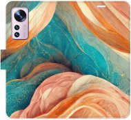 iSaprio flip pouzdro Blue and Orange pro Xiaomi 12 / 12X - Phone Cover