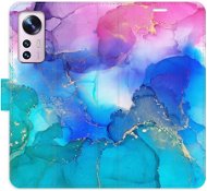 Kryt na mobil iSaprio flip puzdro BluePink Paint pre Xiaomi 12/12X - Kryt na mobil