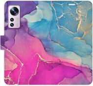 iSaprio flip pouzdro Colour Marble 02 pro Xiaomi 12 / 12X - Phone Cover