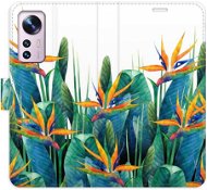 iSaprio flip pouzdro Exotic Flowers 02 pro Xiaomi 12 / 12X - Phone Cover