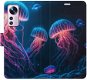 Kryt na mobil iSaprio flip pouzdro Jellyfish pro Xiaomi 12 / 12X - Kryt na mobil