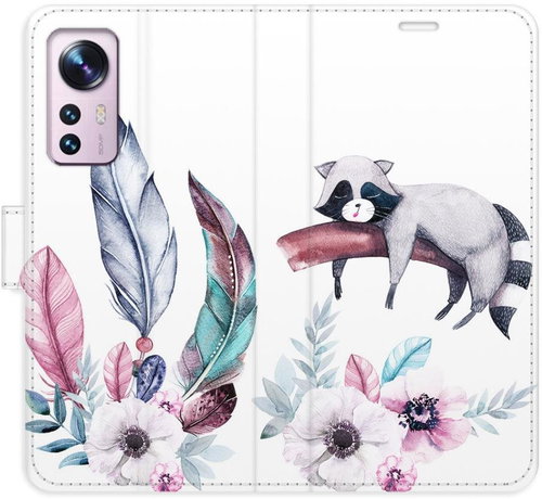 iSaprio flip pouzdro Lazy day 02 pro Xiaomi 12 / 12X - Phone Cover - Main image