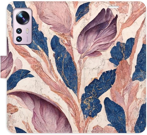 iSaprio flip pouzdro Old Leaves 02 pro Xiaomi 12 / 12X - Phone Cover - Main image