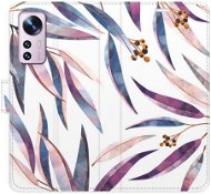 iSaprio flip pouzdro Ornamental Leaves pro Xiaomi 12 / 12X - Phone Cover