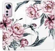 iSaprio flip puzdro Pink Flowers pre Xiaomi 12/12X - Kryt na mobil