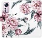 Phone Cover iSaprio flip pouzdro Pink Flowers pro Xiaomi 12 / 12X - Kryt na mobil