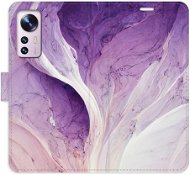 iSaprio flip puzdro Purple Paint pre Xiaomi 12/12X - Kryt na mobil