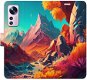 Kryt na mobil iSaprio flip pouzdro Colorful Mountains pro Xiaomi 12 / 12X - Kryt na mobil