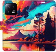 Phone Cover iSaprio flip pouzdro Colorful Mountains 02 pro Xiaomi 13 - Kryt na mobil