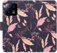 iSaprio flip pouzdro Ornamental Flowers 02 pro Xiaomi 13 - Phone Cover