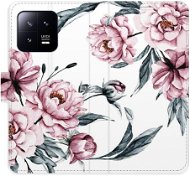 iSaprio flip pouzdro Pink Flowers pro Xiaomi 13 - Phone Cover