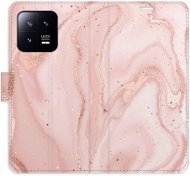 iSaprio flip pouzdro RoseGold Marble pro Xiaomi 13 - Phone Cover