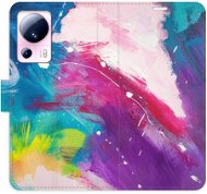 iSaprio flip puzdro Abstract Paint 05 na Xiaomi 13 Lite - Kryt na mobil