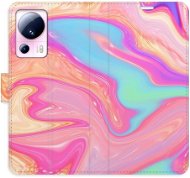 iSaprio flip puzdro Abstract Paint 07 na Xiaomi 13 Lite - Kryt na mobil