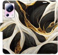 iSaprio flip pouzdro BlackGold Marble pro Xiaomi 13 Lite - Phone Cover