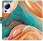iSaprio flip pouzdro Blue and Orange pro Xiaomi 13 Lite - Phone Cover