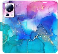 iSaprio flip puzdro BluePink Paint na Xiaomi 13 Lite - Kryt na mobil