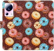 iSaprio flip pouzdro Donuts Pattern pro Xiaomi 13 Lite - Phone Cover