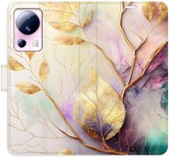 iSaprio flip puzdro Gold Leaves 02 pre Xiaomi 13 Lite - Kryt na mobil