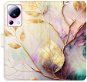 Phone Cover iSaprio flip pouzdro Gold Leaves 02 pro Xiaomi 13 Lite - Kryt na mobil