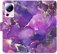 iSaprio flip pouzdro Purple Marble pro Xiaomi 13 Lite - Phone Cover