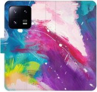 iSaprio flip puzdro Abstract Paint 05 pre Xiaomi 13 Pro - Kryt na mobil