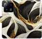 iSaprio flip puzdro BlackGold Marble pre Xiaomi 13 Pro - Kryt na mobil