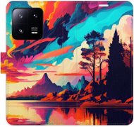 iSaprio flip pouzdro Colorful Mountains 02 pro Xiaomi 13 Pro - Phone Cover
