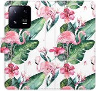 iSaprio flip pouzdro Flamingos Pattern pro Xiaomi 13 Pro - Phone Cover