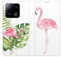 iSaprio flip pouzdro Flamingos pro Xiaomi 13 Pro - Phone Cover