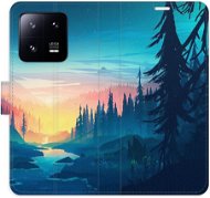 Kryt na mobil iSaprio flip puzdro Magical Landscape pre Xiaomi 13 Pro - Kryt na mobil