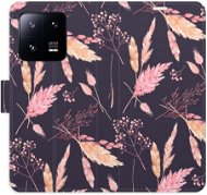 Kryt na mobil iSaprio flip puzdro Ornamental Flowers 02 na Xiaomi 13 Pro - Kryt na mobil