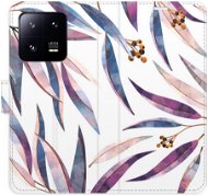iSaprio flip puzdro Ornamental Leaves na Xiaomi 13 Pro - Kryt na mobil