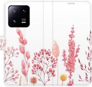 Kryt na mobil iSaprio flip puzdro Pink Flowers 03 pre Xiaomi 13 Pro - Kryt na mobil