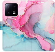 iSaprio flip pouzdro PinkBlue Marble pro Xiaomi 13 Pro - Phone Cover