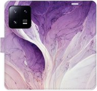 iSaprio flip pouzdro Purple Paint pro Xiaomi 13 Pro - Phone Cover