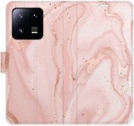 iSaprio flip pouzdro RoseGold Marble pro Xiaomi 13 Pro - Phone Cover