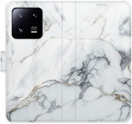 iSaprio flip puzdro SilverMarble 15 na Xiaomi 13 Pro - Kryt na mobil