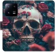 iSaprio flip pouzdro Skull in Roses 02 pro Xiaomi 13 Pro - Phone Cover