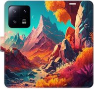iSaprio flip pouzdro Colorful Mountains pro Xiaomi 13 Pro - Phone Cover