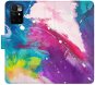 iSaprio flip pouzdro Abstract Paint 05 pro Xiaomi Redmi 10 - Phone Cover