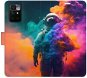 iSaprio flip puzdro Astronaut in Colours 02 pre Xiaomi Redmi 10 - Kryt na mobil