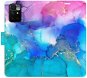 iSaprio flip puzdro BluePink Paint pre Xiaomi Redmi 10 - Kryt na mobil
