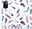 Pouzdro Colorful Feathers pro Xiaomi Redmi 10