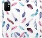 iSaprio flip puzdro Colorful Feathers na Xiaomi Redmi 10 - Kryt na mobil
